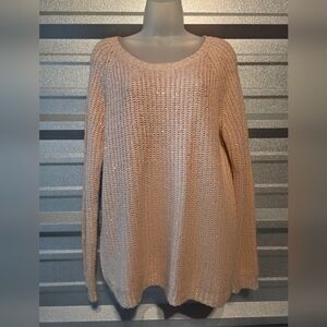 Relativity Women's Beige Knit Sweater